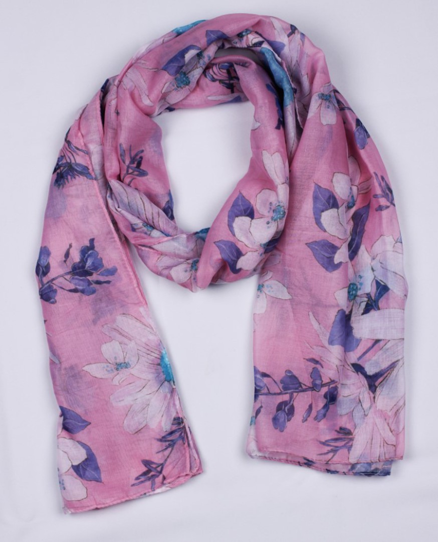 Alice & Lily printed scarf pink Style : SC/5024PNK image 0